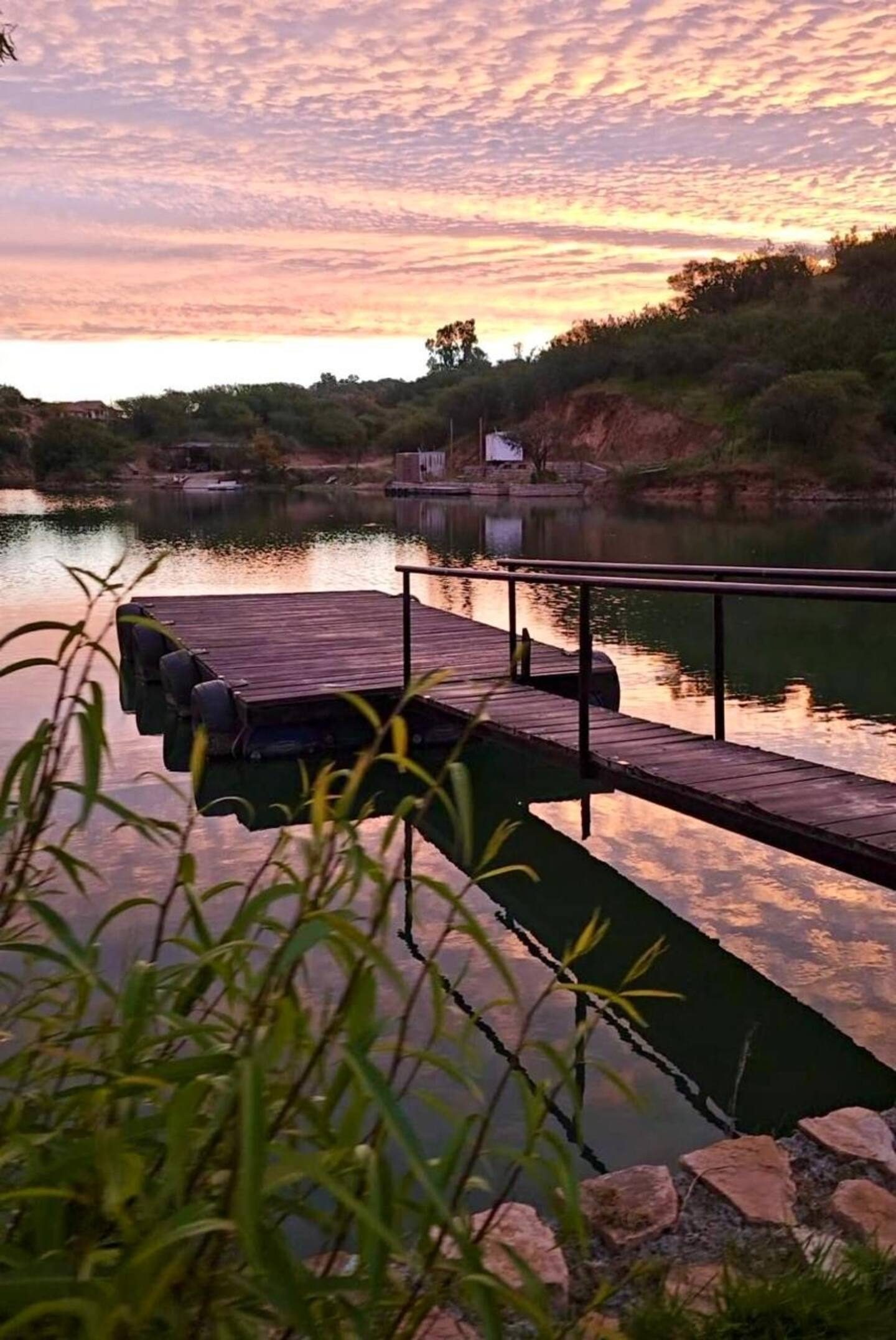 Atardecer en el agua